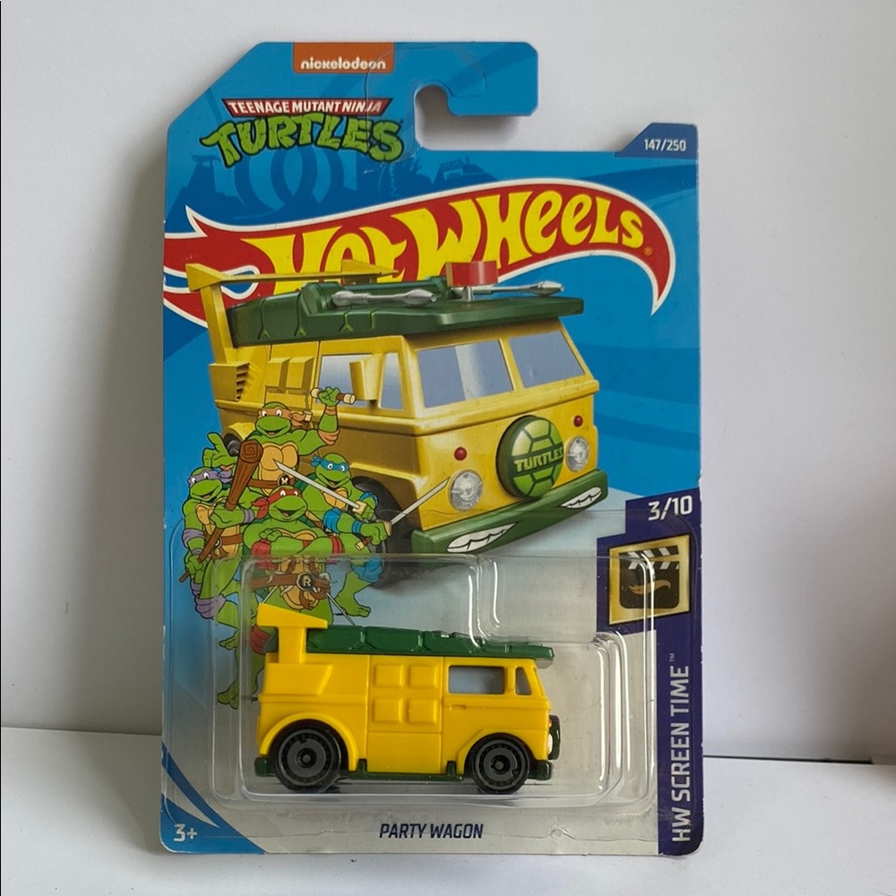 Nickelodeon Yellow and Green TMNT Vehicle Toy